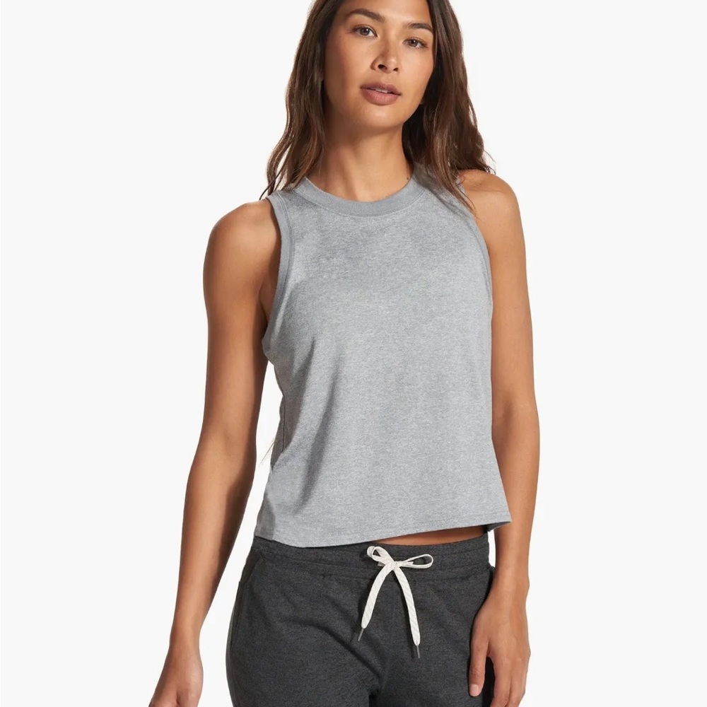 Blue/Gray Vuori Sleeveless Tank Top
